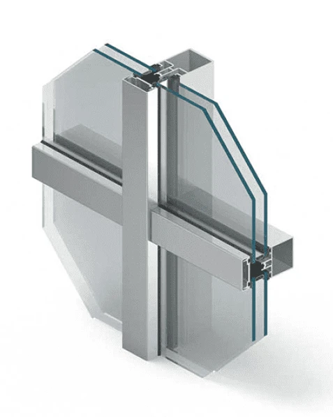 Angolo del sistema per facciate Aluprof MB-SR50N.